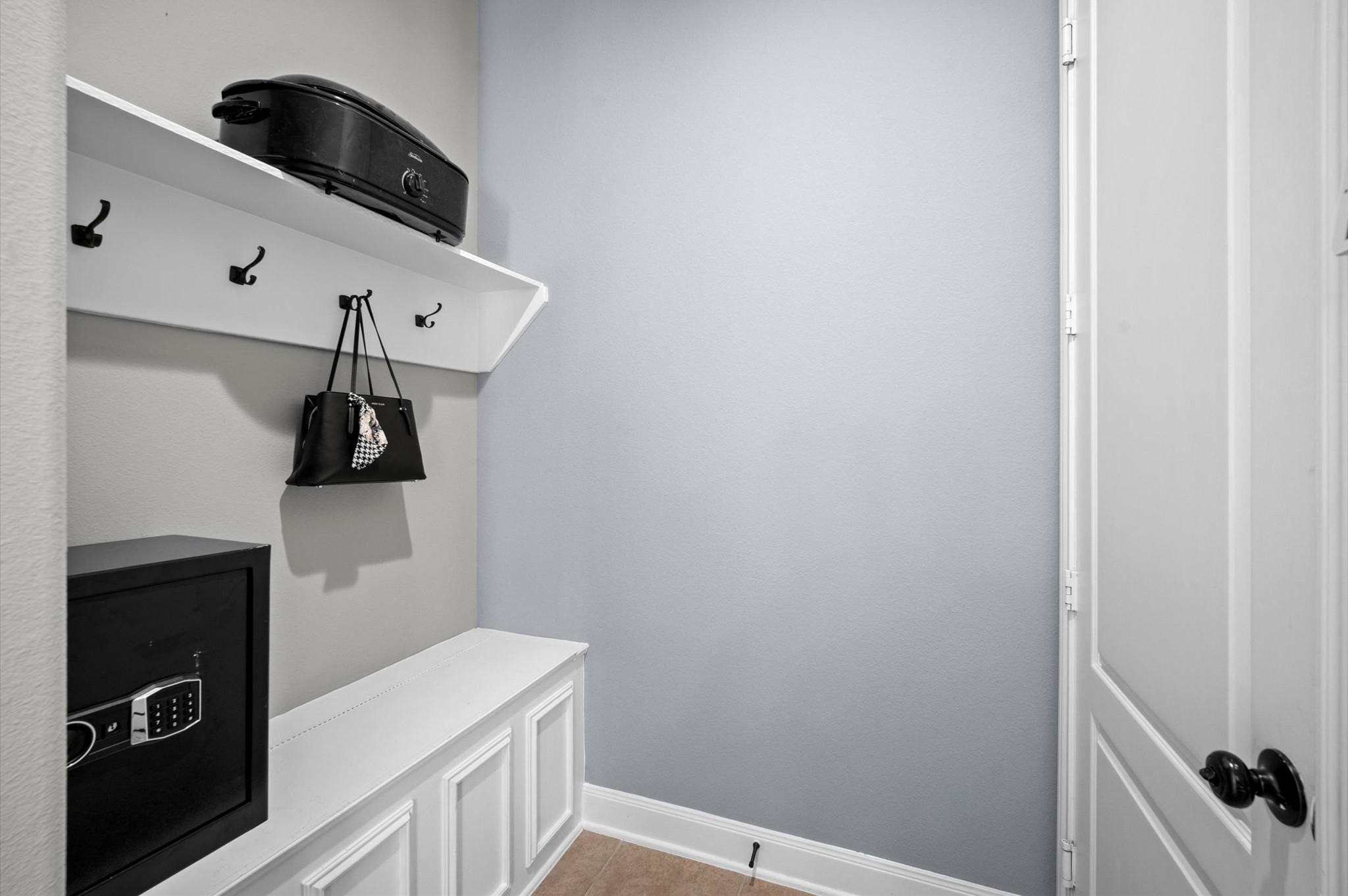 The first of TWO mudrooms!