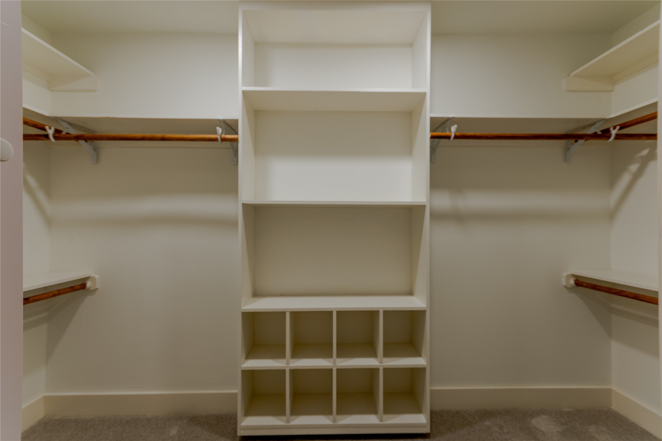 Primary Closet with Custom Shelving
