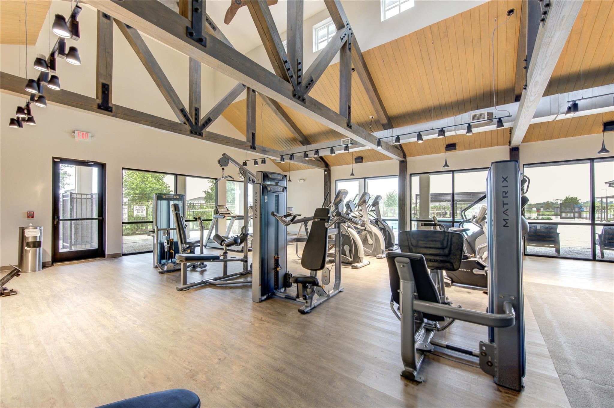 Well maintained Gym