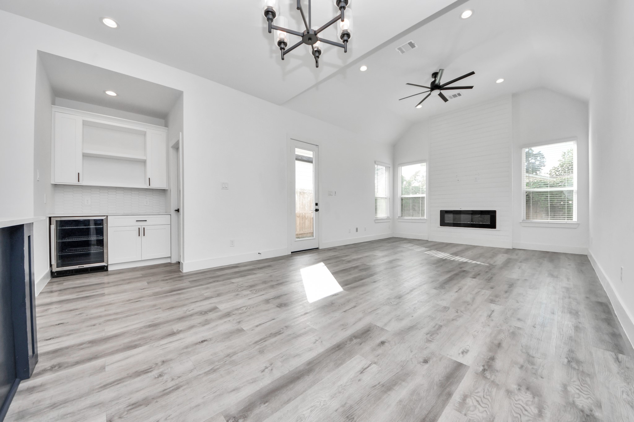 Open concept living area