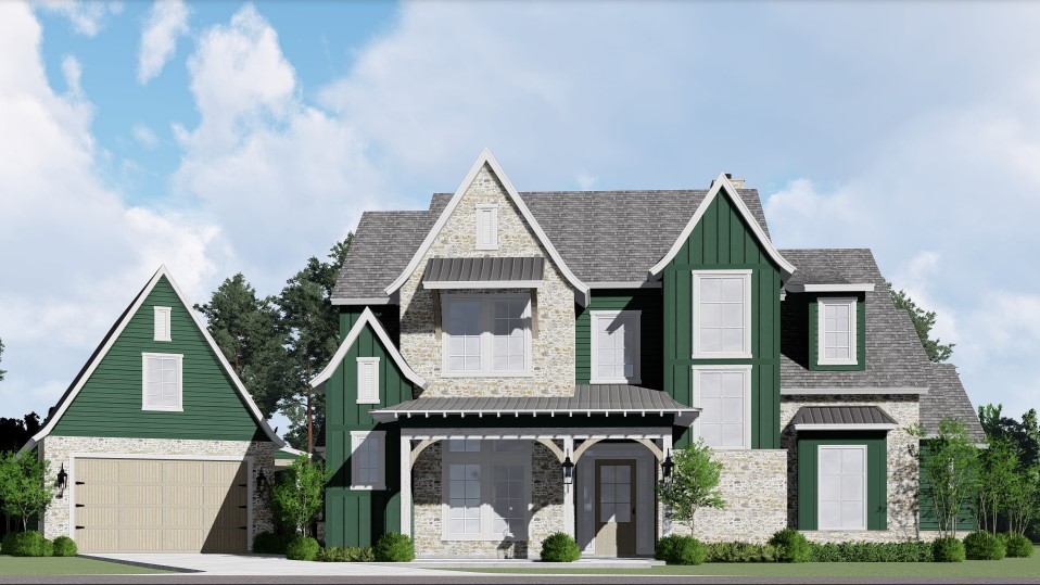Representative photo of proposed custom elevation.