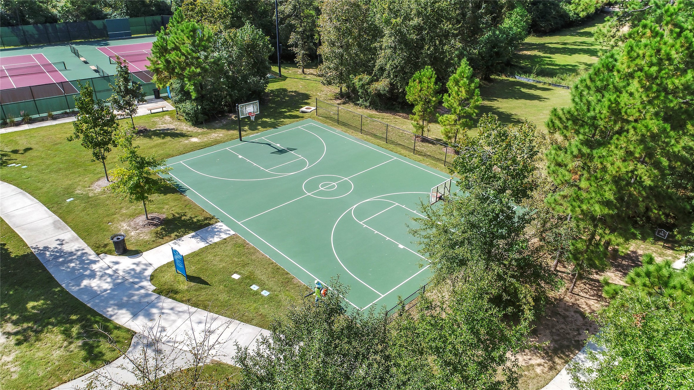 Basketball court