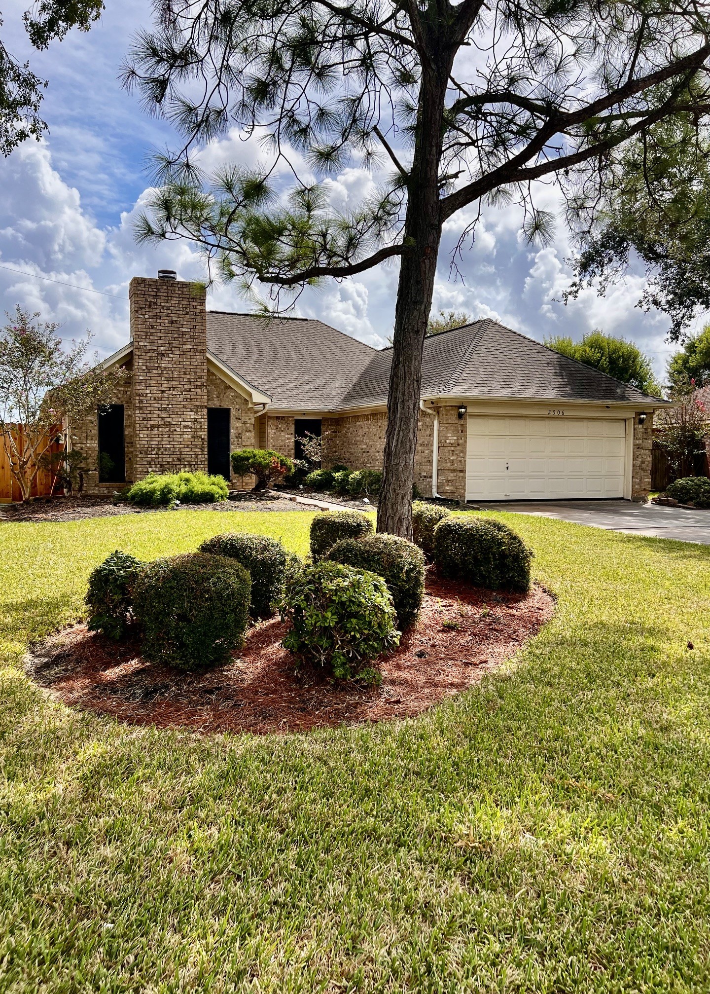 Great location in a cul de sac