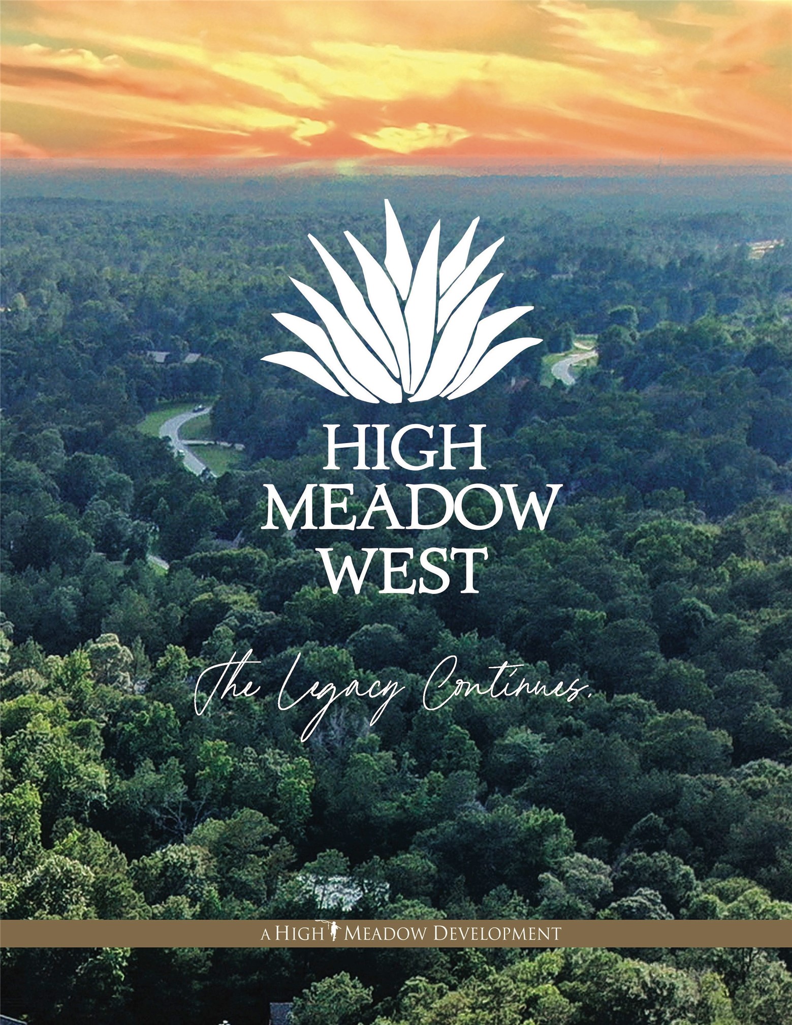 High Meadow West with preserved nature and peaceful beauty. Wooded, secluded living.