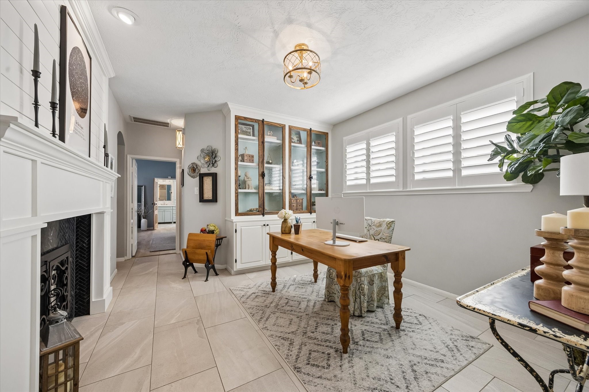 Need a quiet place to work, read, or pursue a favorite hobby? This versatile study offers a comfortable retreat away from the main gathering areas, with flexibility to create a home office, library, or personal workspace that fits your lifestyle.