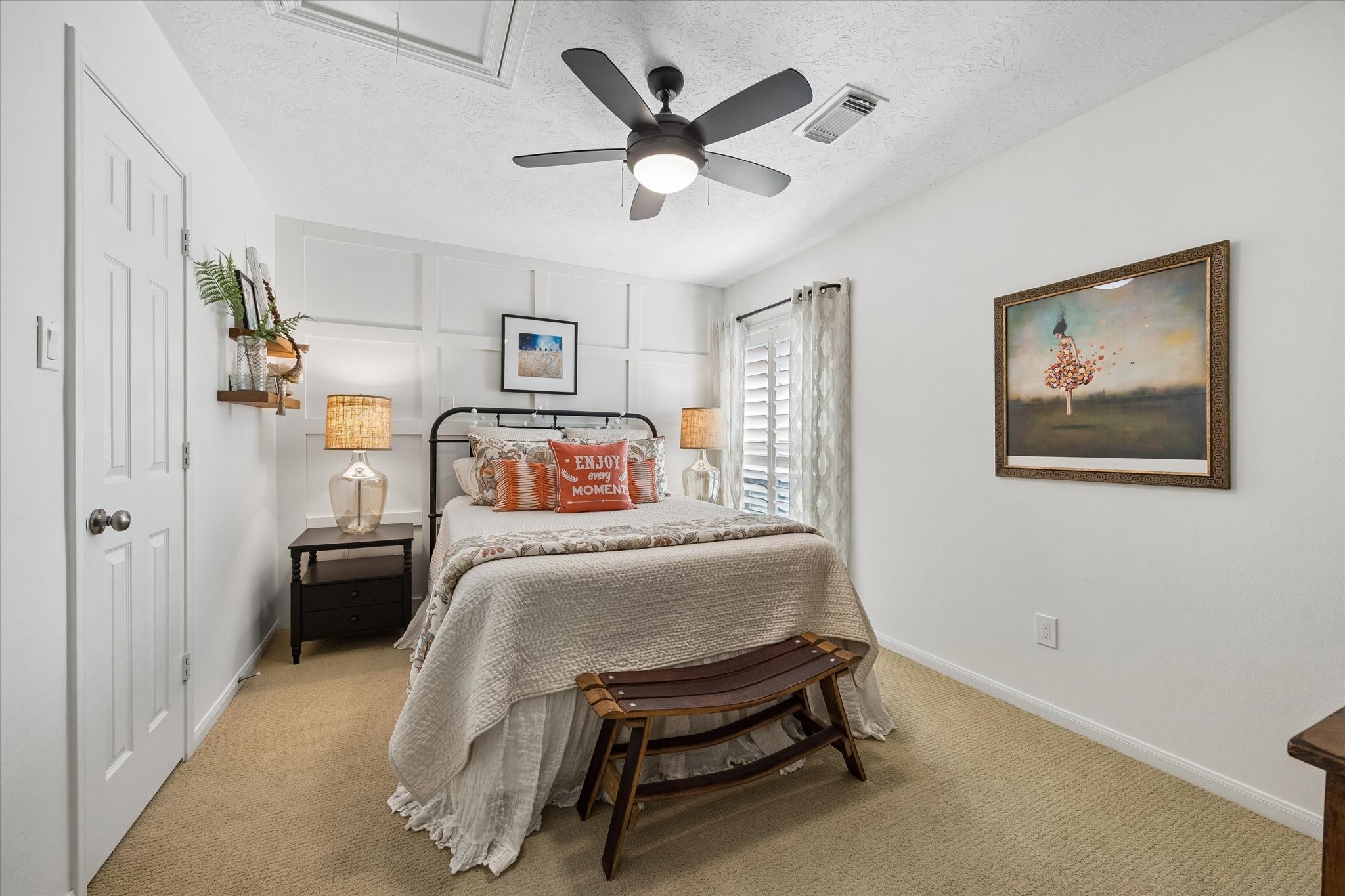 A welcoming bedroom with natural light and comfortable proportions offers the perfect place to rest and recharge.