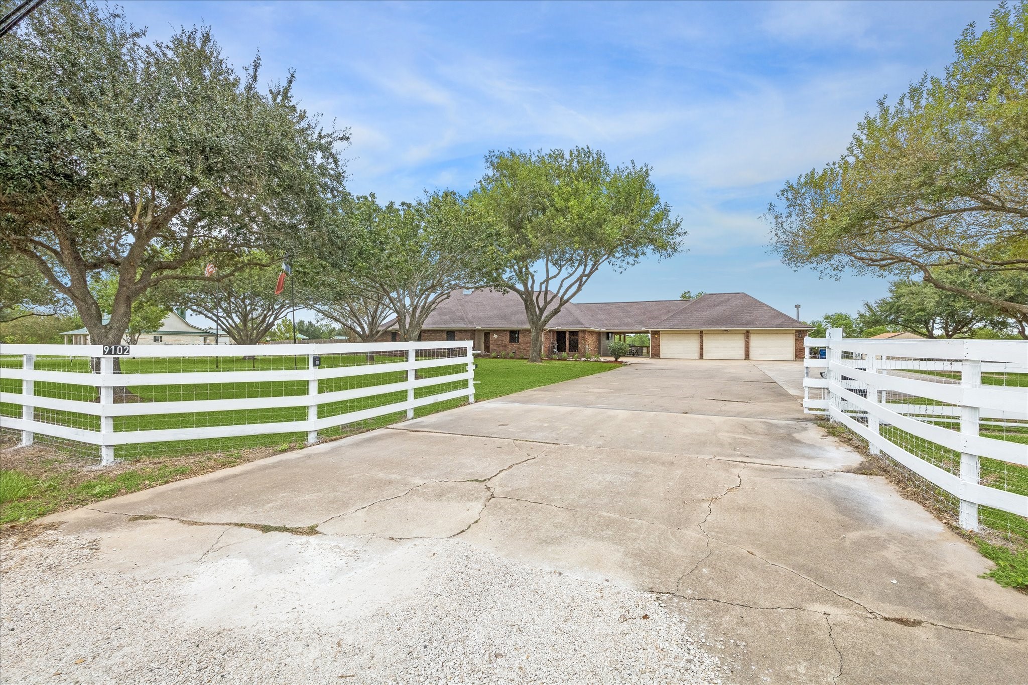 Gated entry with electric opener on 5 Acres!