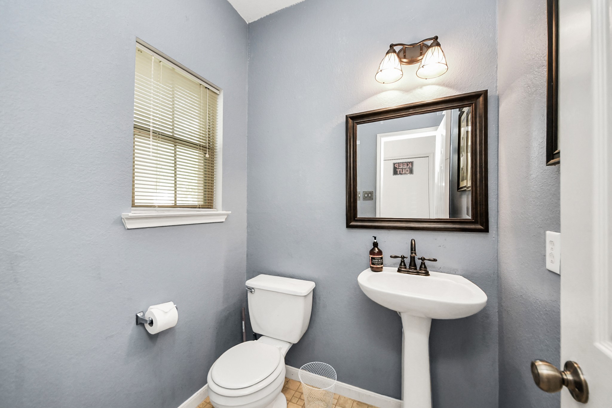 Half bath downstairs