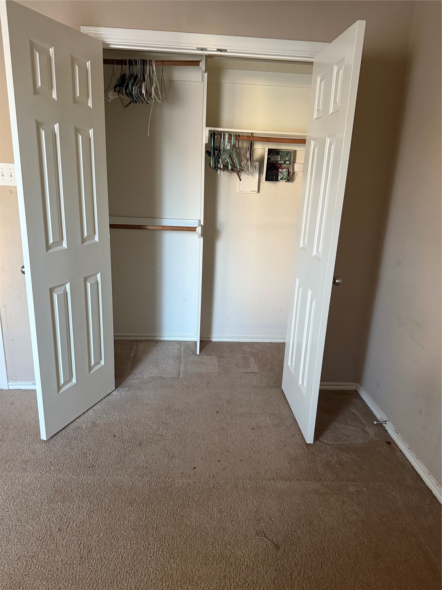 Secondary bedroom closet