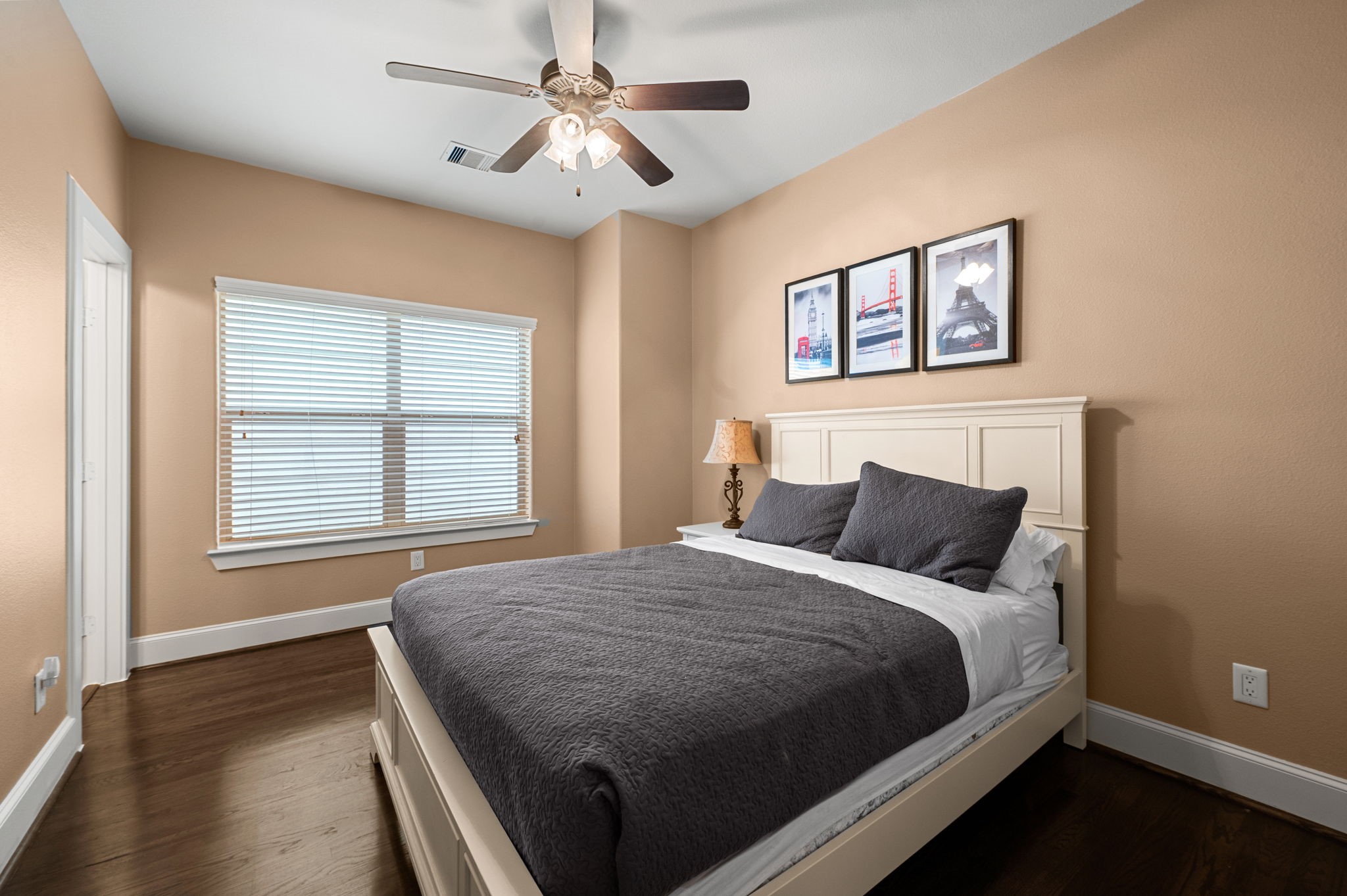 Bedroom 2 is located on the 3rd floor and has it's own ensuite bathroom.