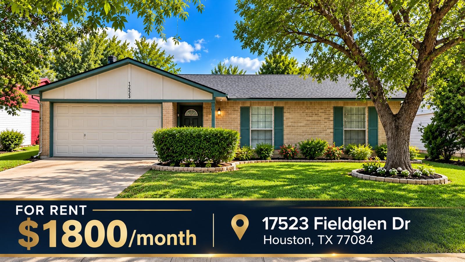 17523 Fieldglen Drive, Houston, TX 77084