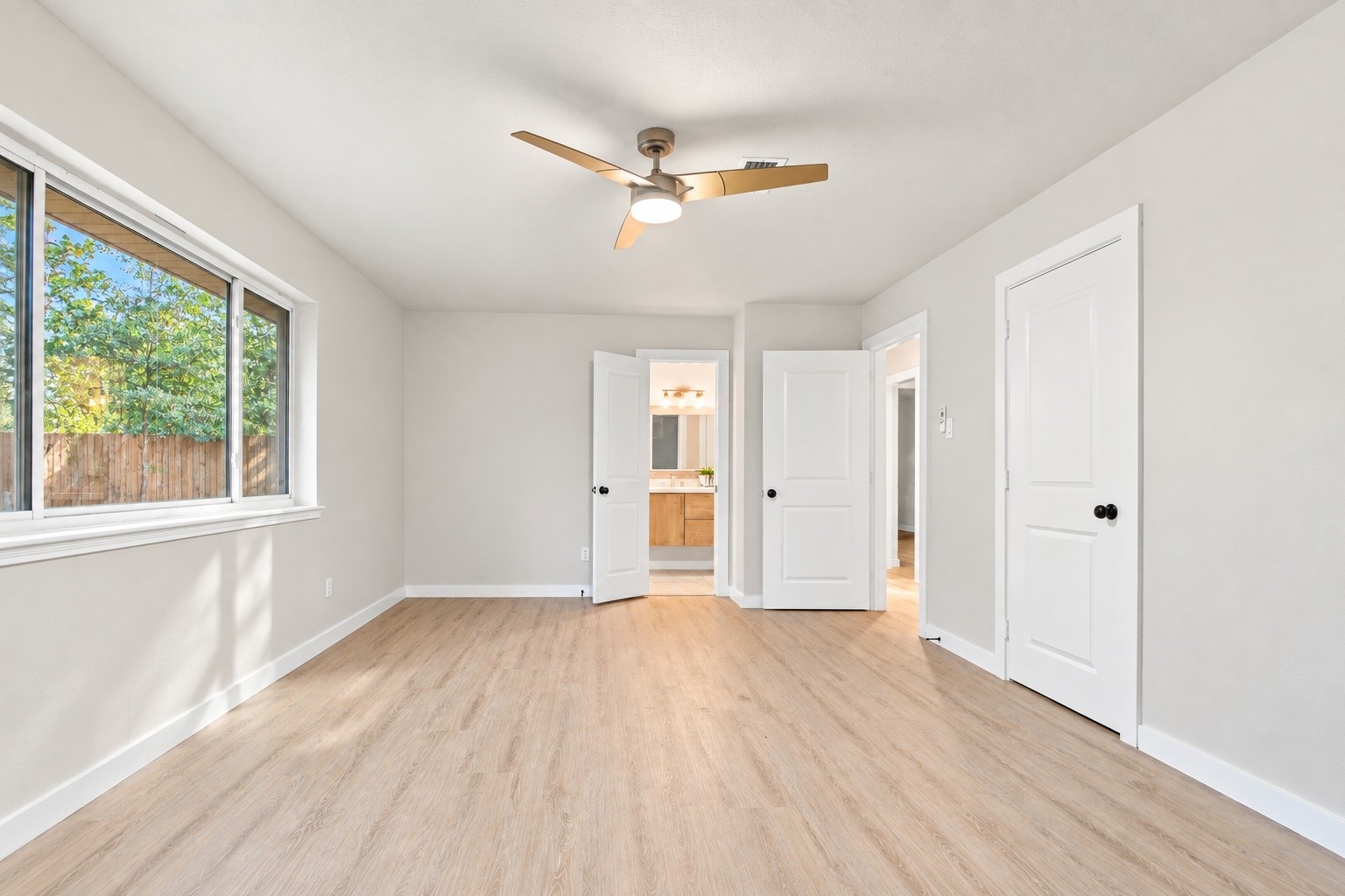Another angle of the primary bedroom