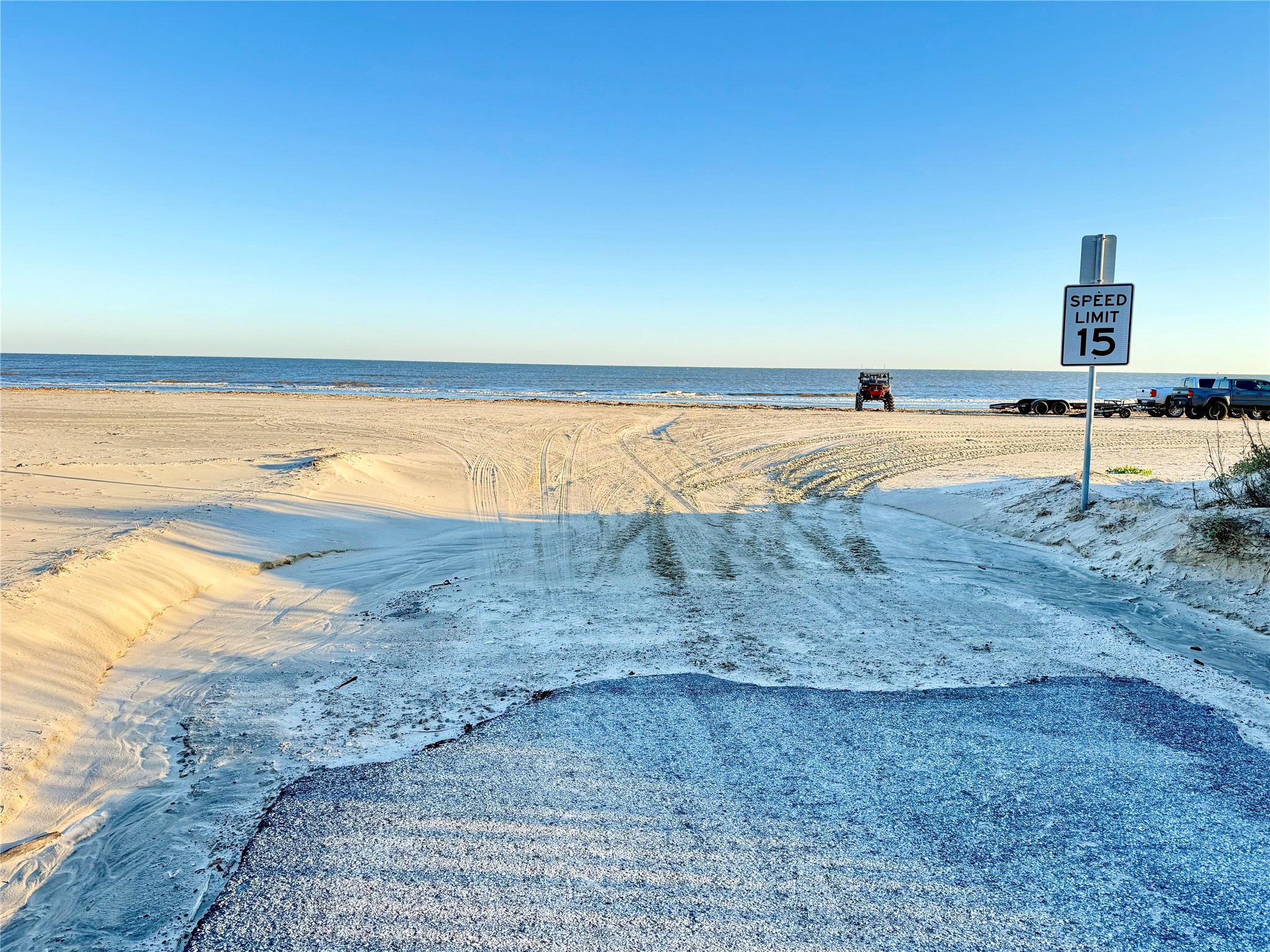 Beach entrance