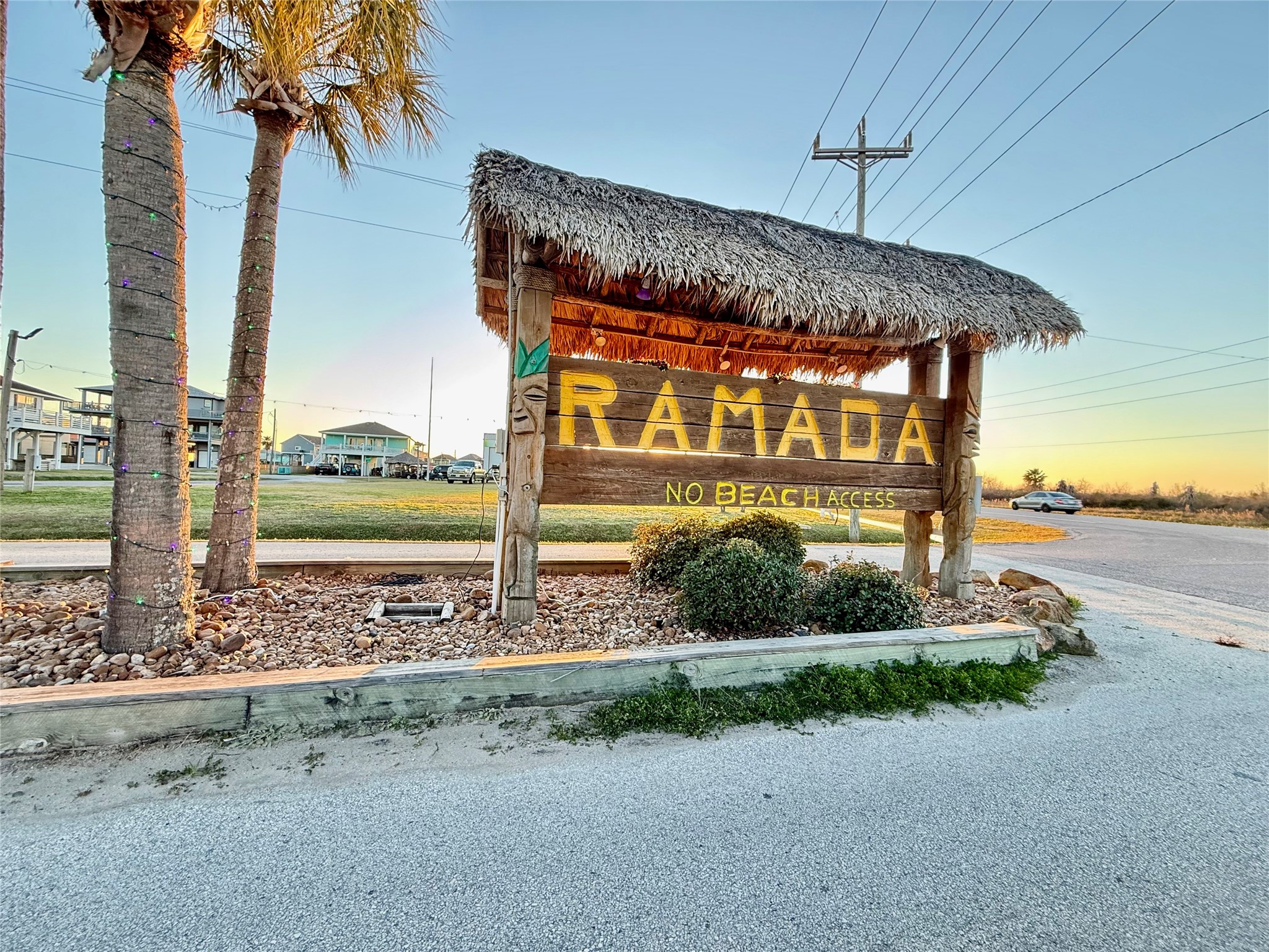 Entrance to the subdivision