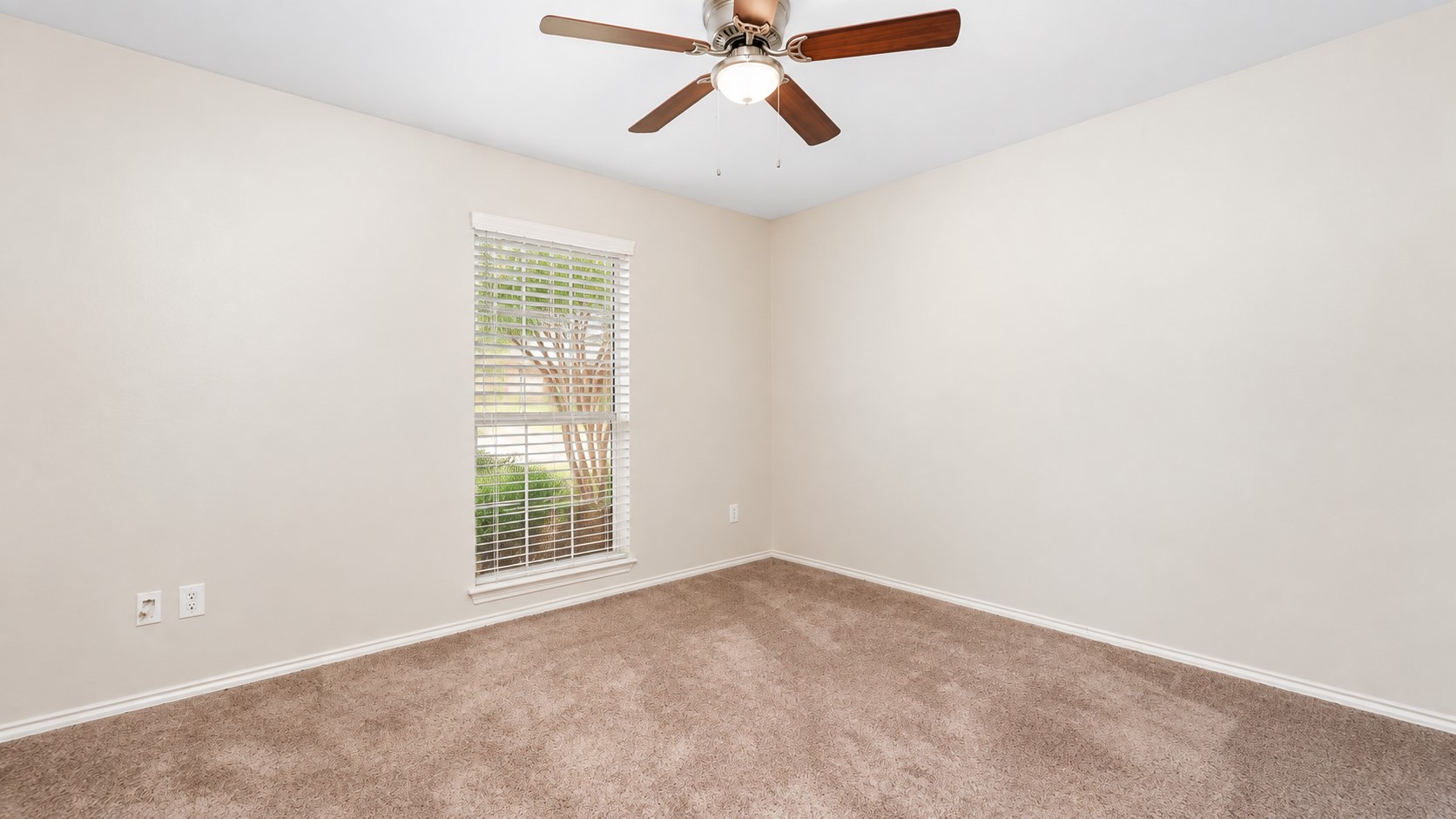 1st bedroom faces the front of the home.