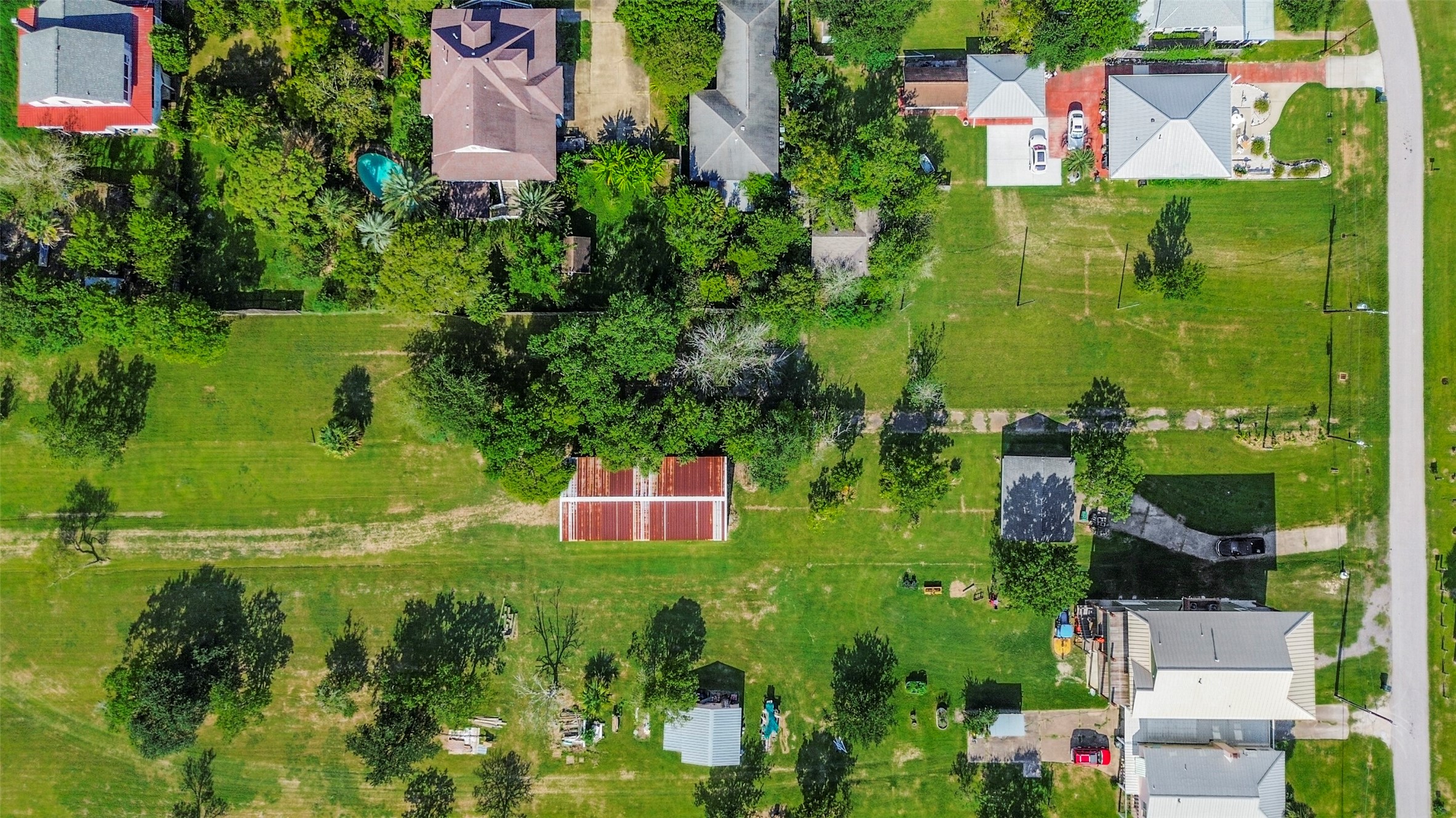 Aerial view of lot #2 Aerial view of lot #2