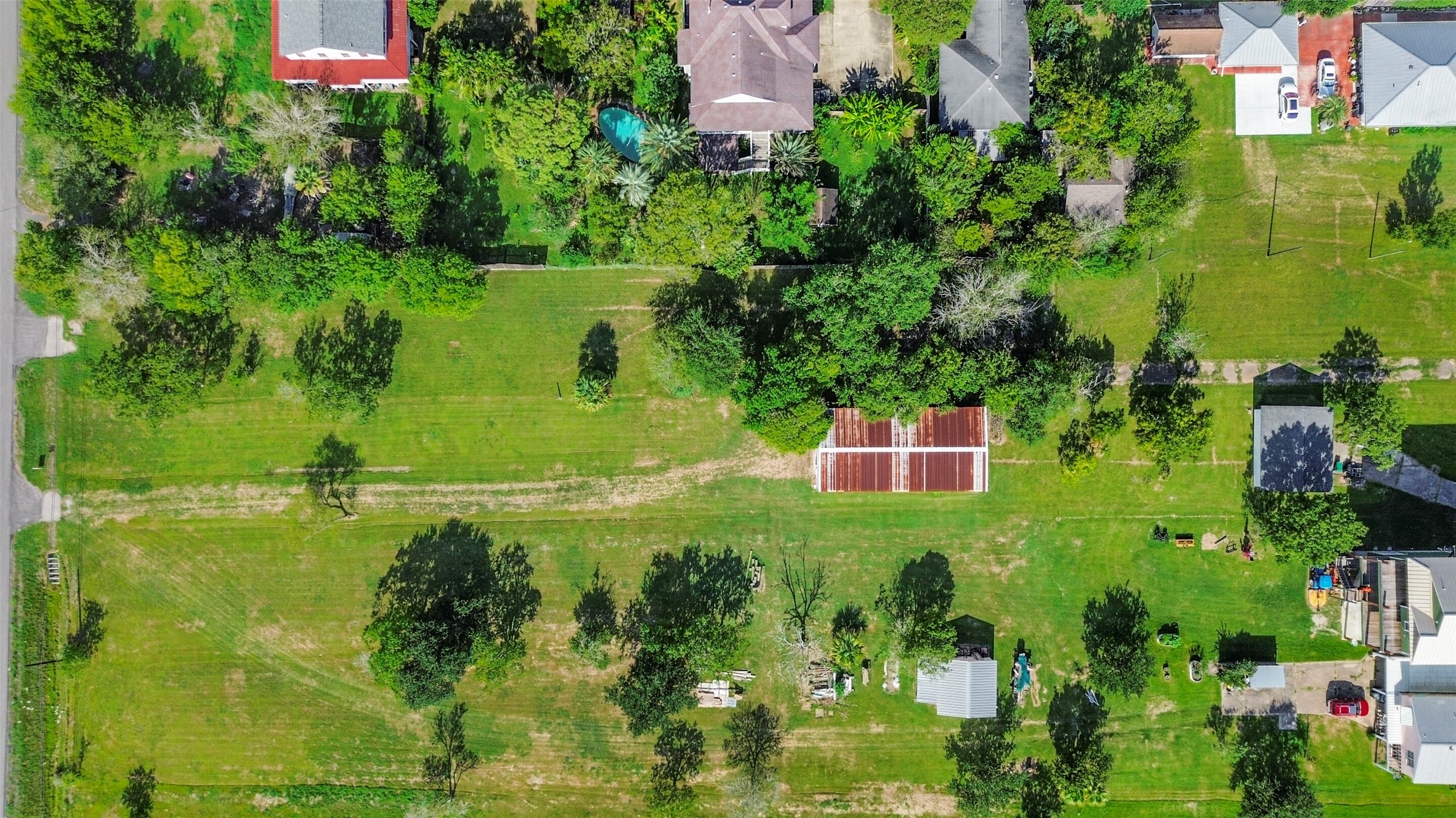 Aerial view of lot #1 Aerial view of lot #1
