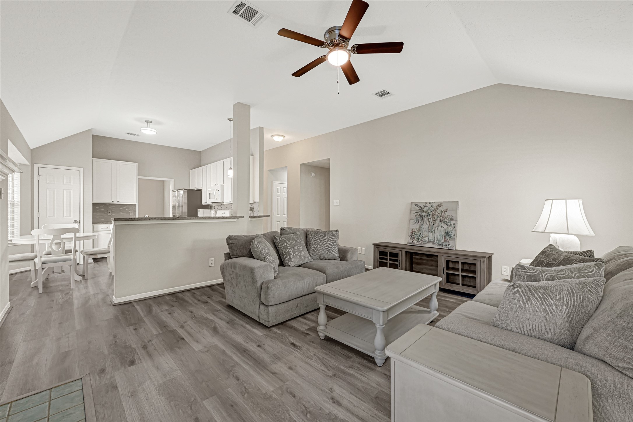 looking towards the front of the home
