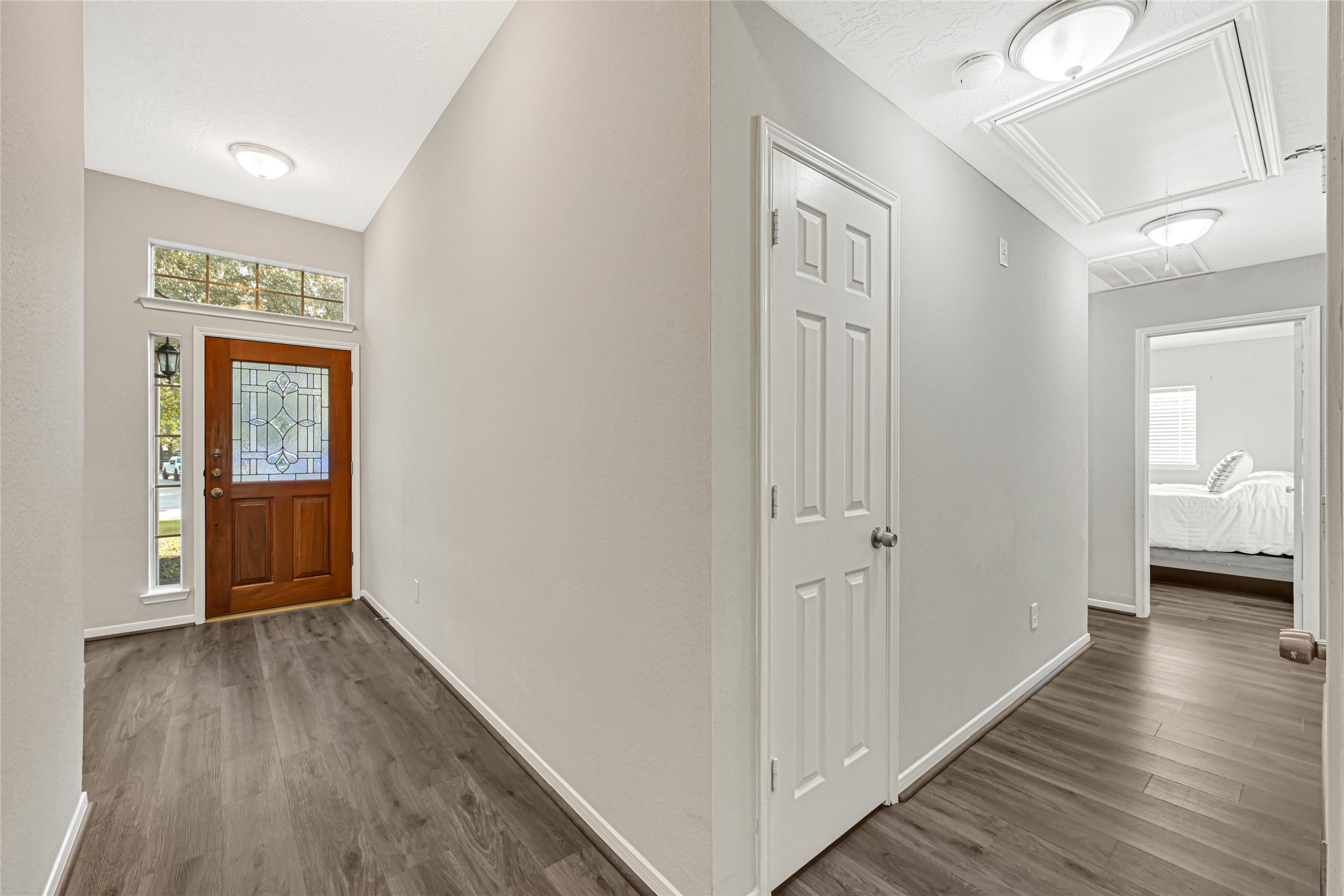 entryway looking towards secondary bedrooms
