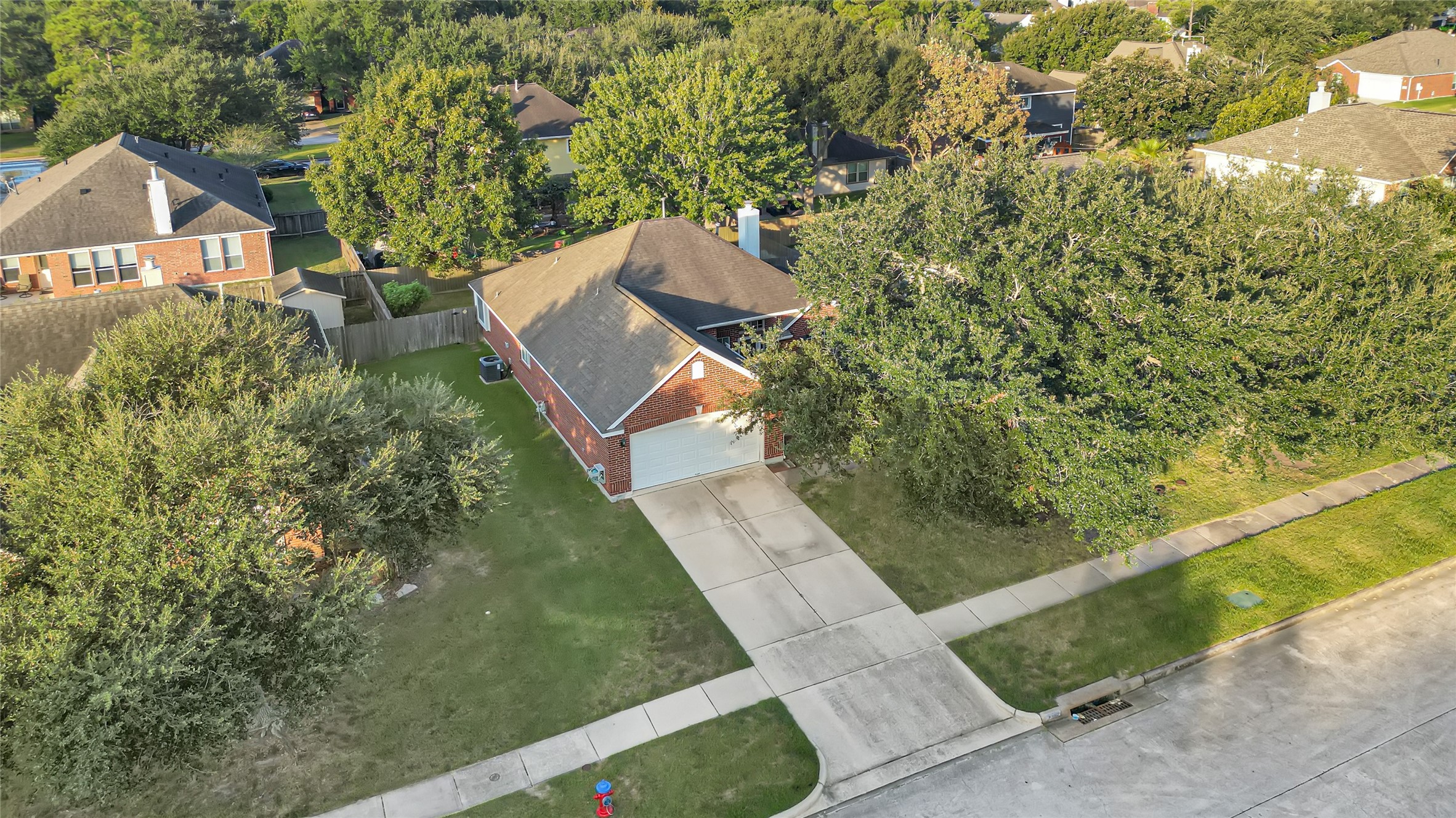 quiet desirable area with great access to I-45