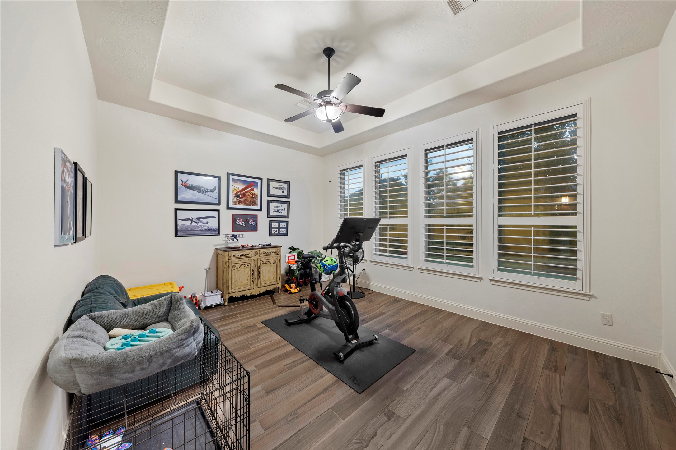Discover endless possibilities in this versatile room at the back of the home, perfect for a game room, exercise space, or playroom, tailored to your imagination.