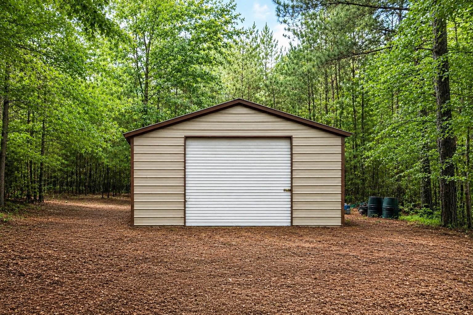 Located at the rear of the property, this 24' x 30' barn provides excellent storage, workspace, or hobby potential and is a moveable structure.