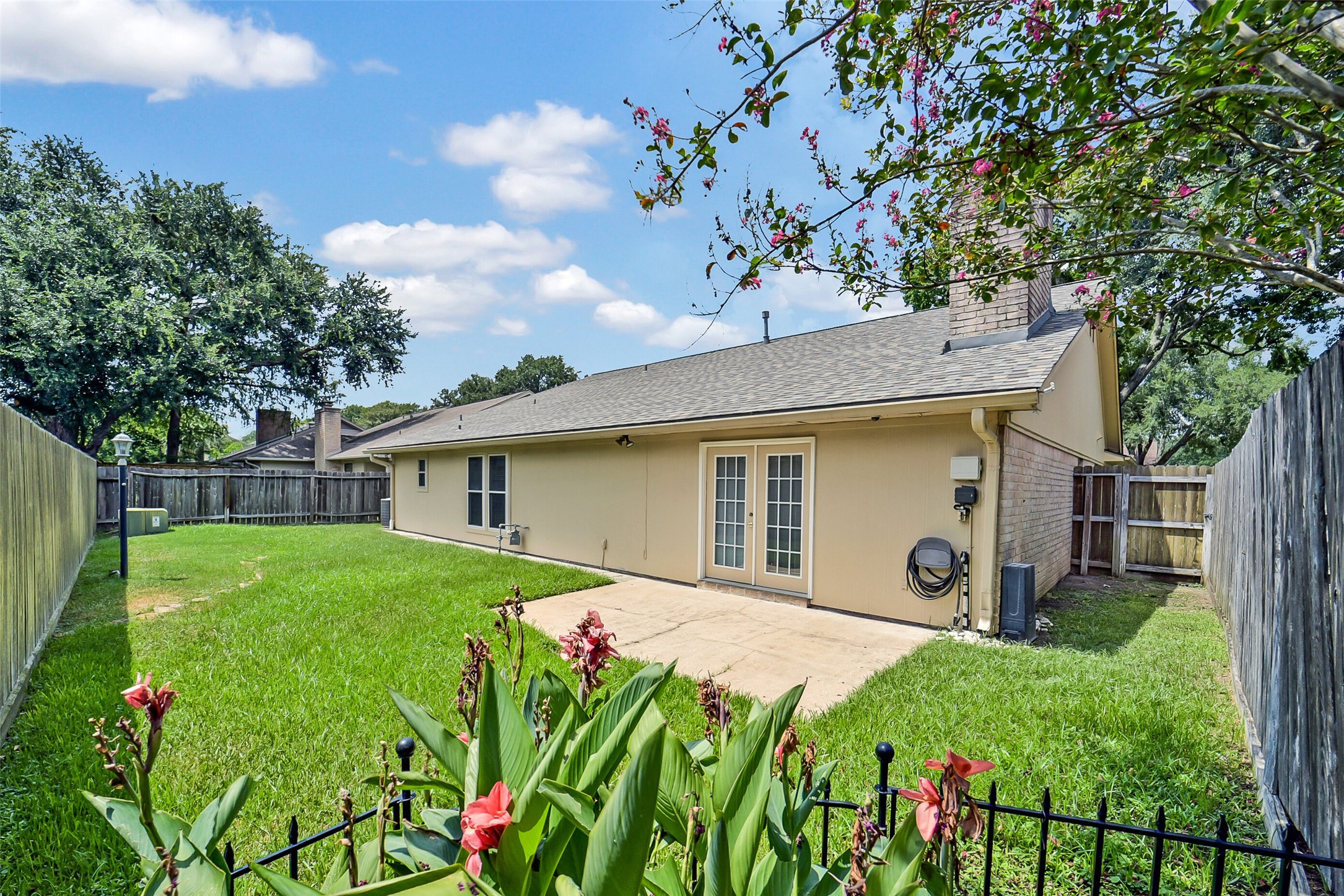Other home features include: double paned windows, auto garage door opener and fresh interior paint.