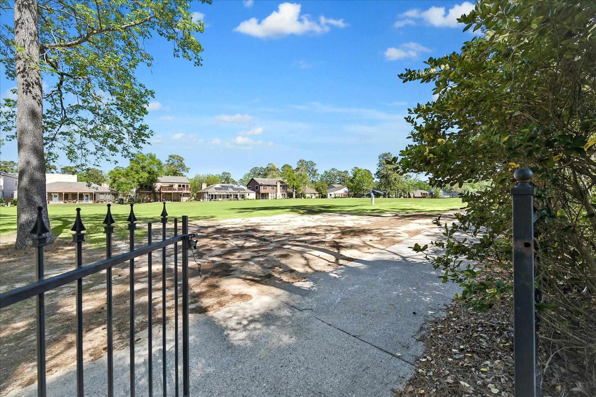 Golf course access right on the 9th hole!