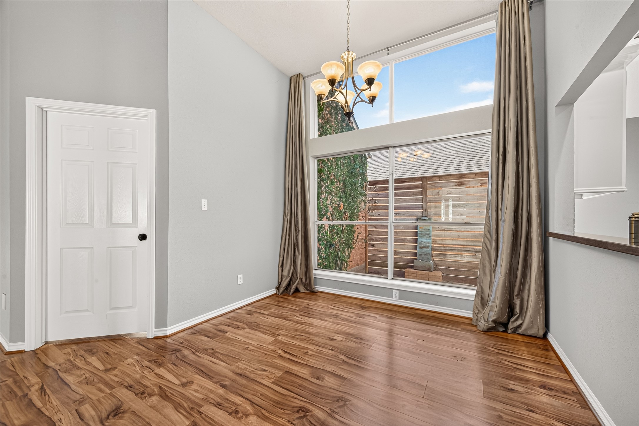 Formal dining space