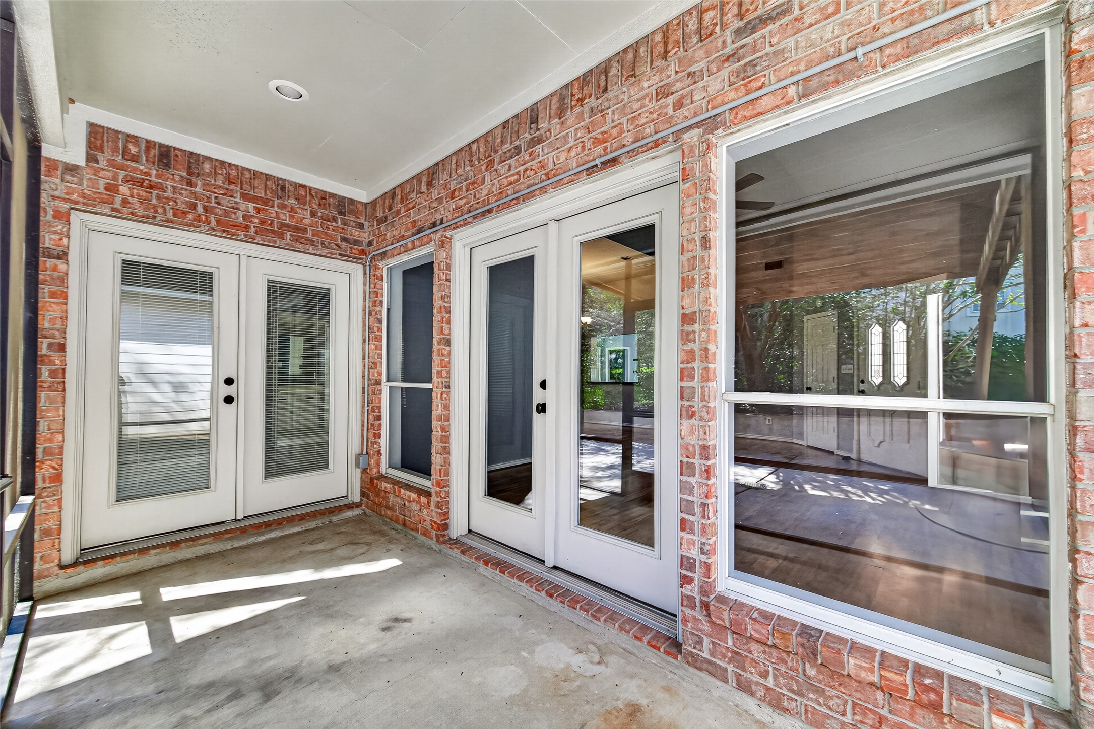 Screened porch