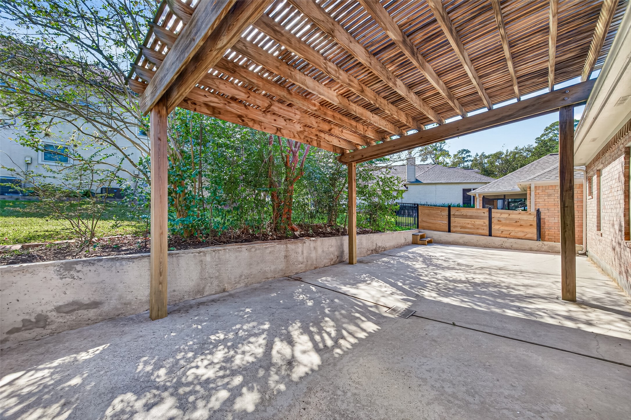 Covered outdoor patio