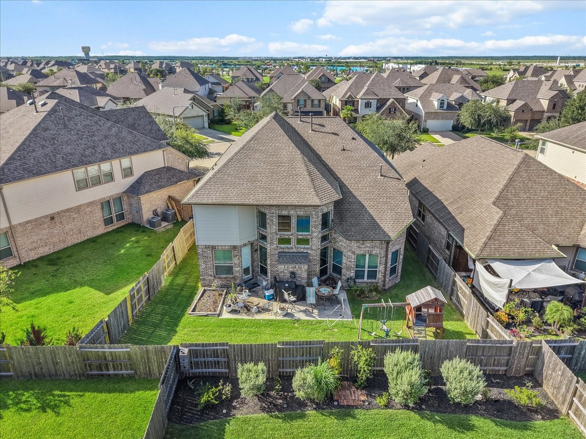 Aerial Drone Backyard