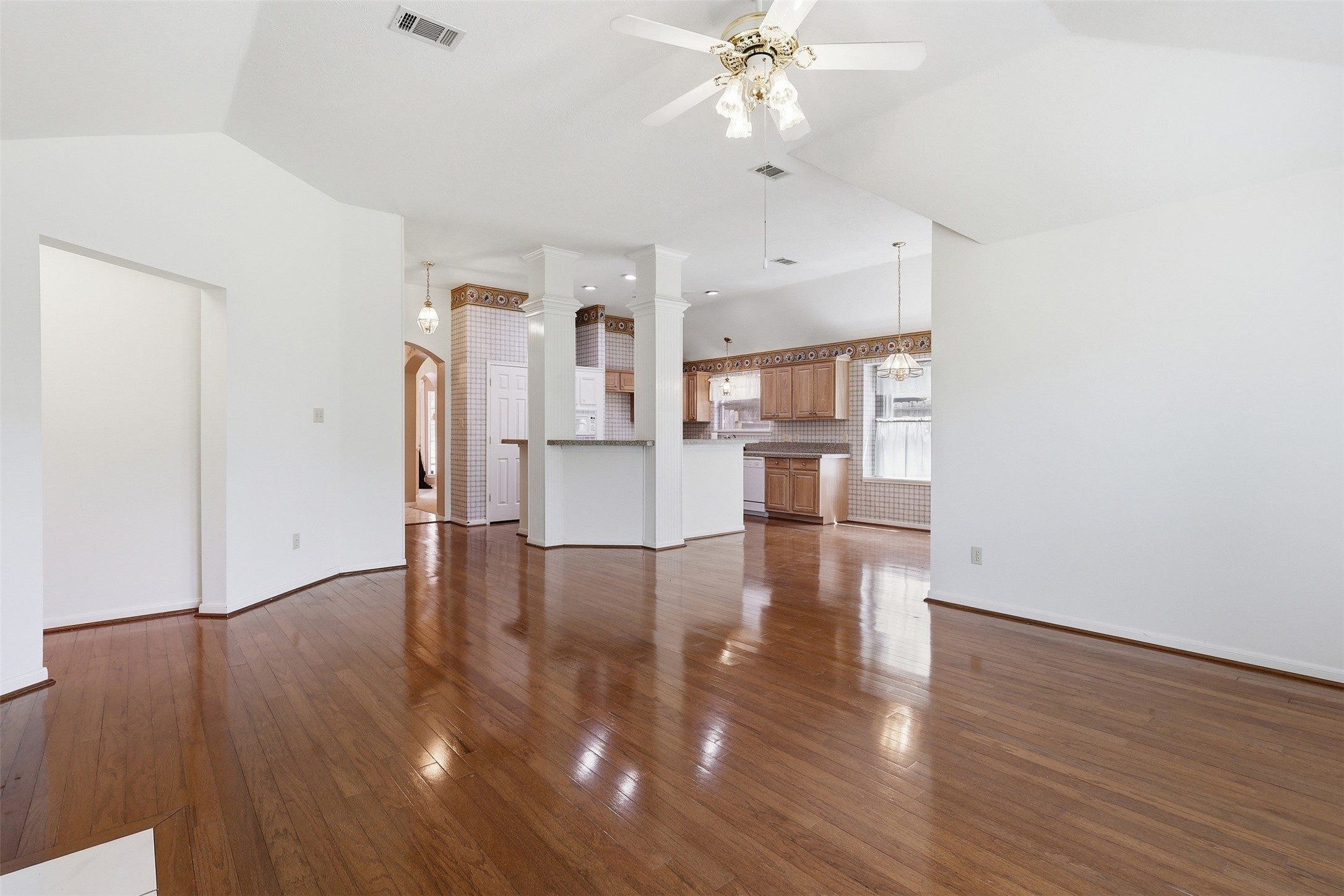 Wonderfully open floor plan