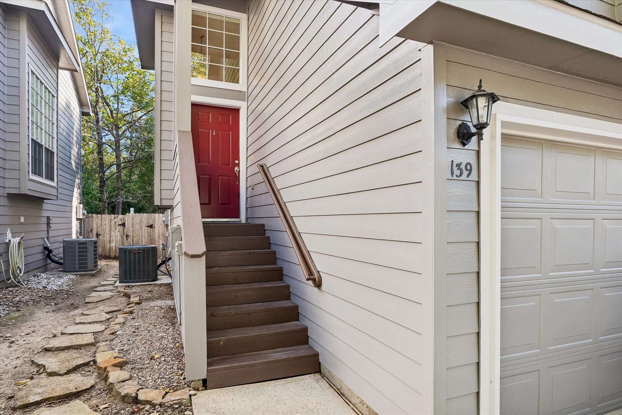 Wonderful location with 2 car garage, nicely sized driveway and quiet neighborhood.