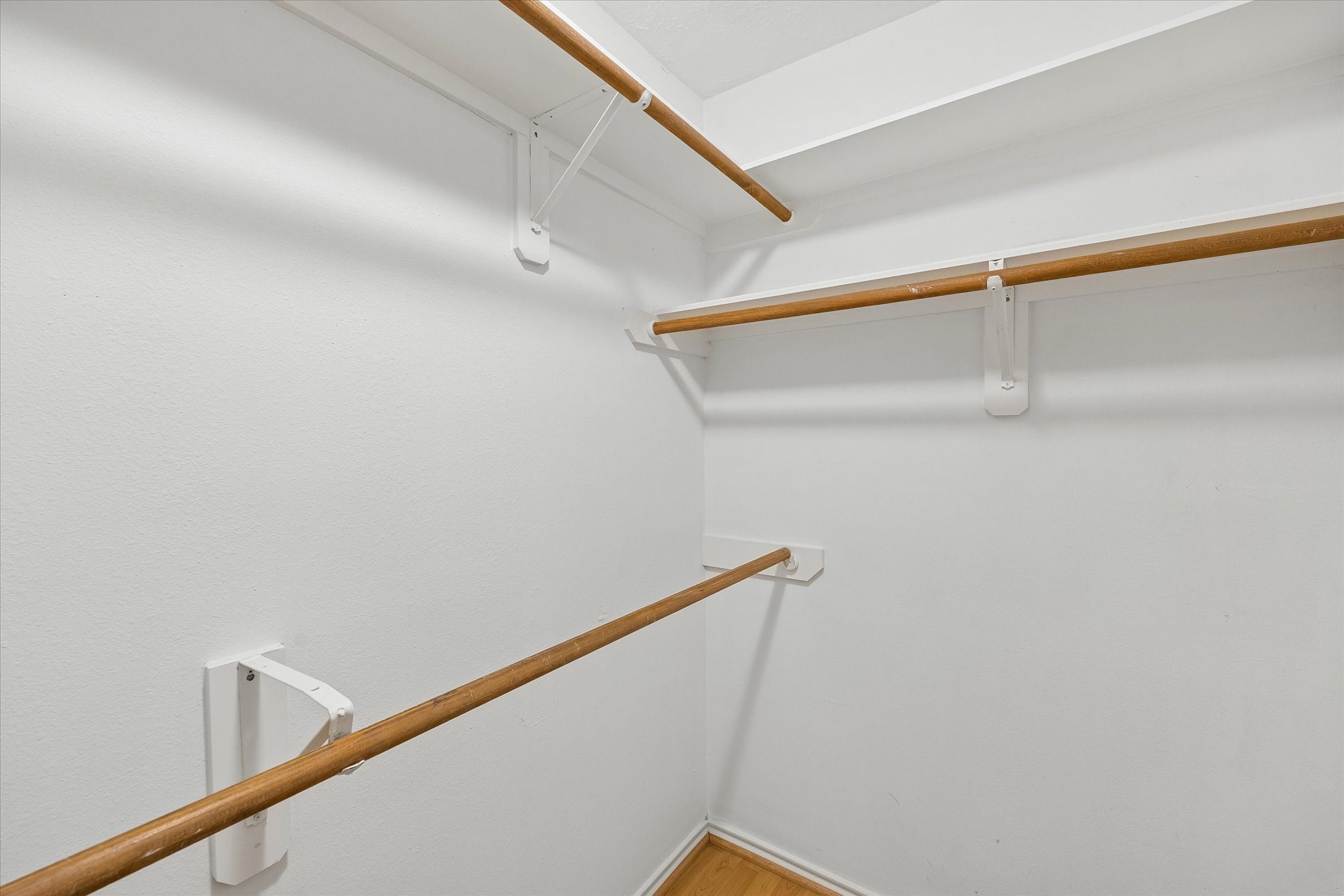 Large walk in closet.