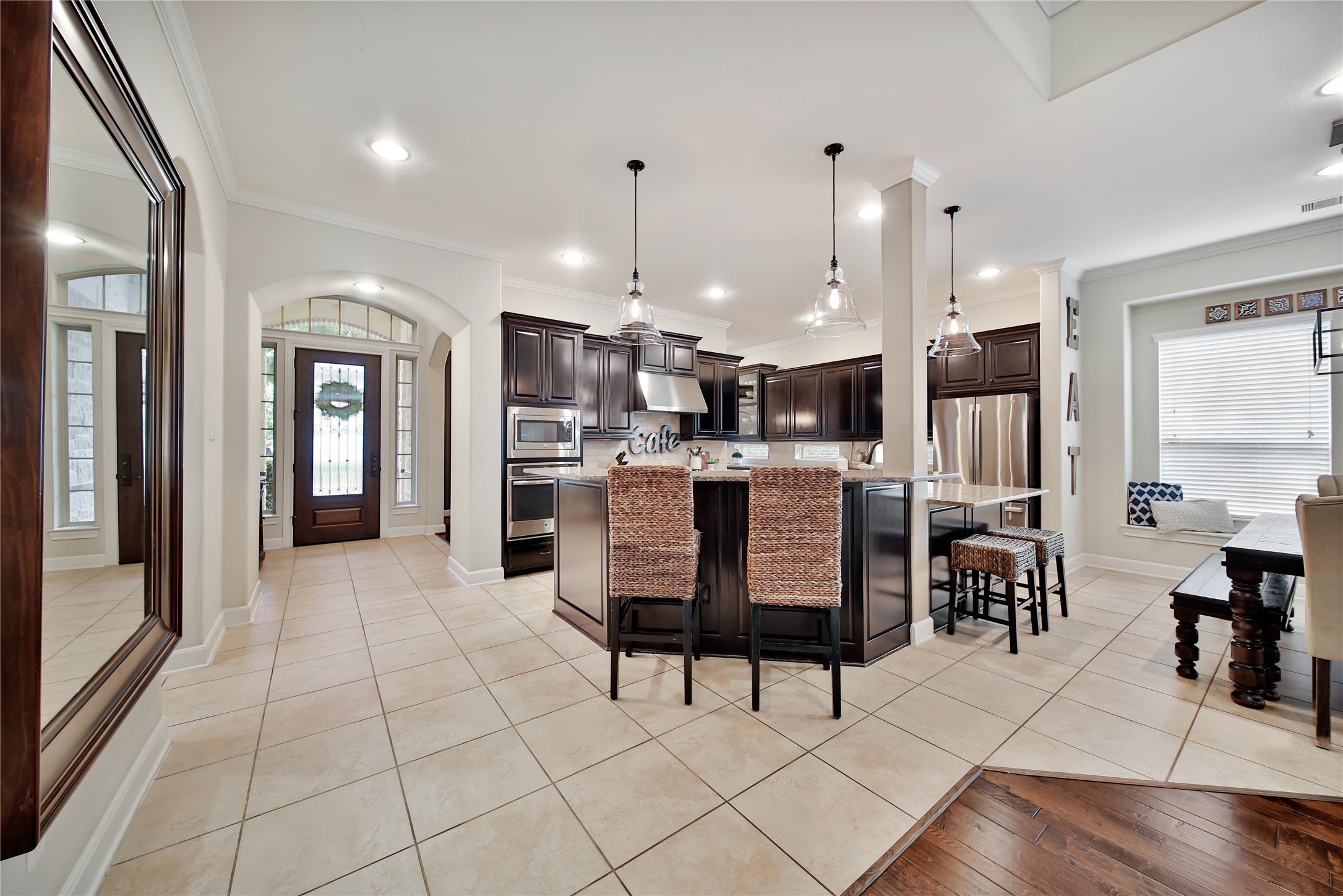 The home features an open floor plan designed for comfortable everyday living and effortless entertaining.