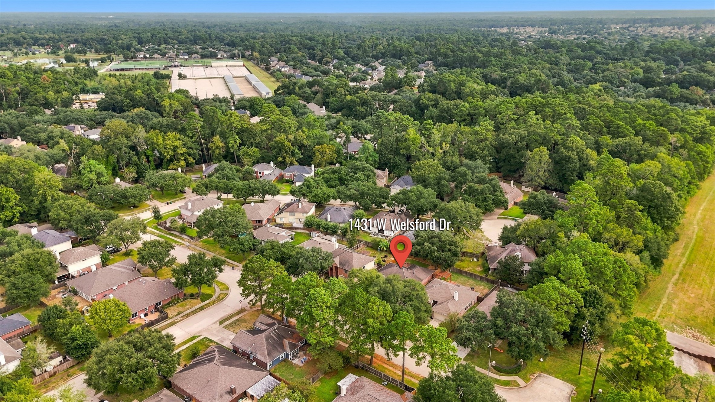 1431 W Welsford Drive, Spring, TX 77386