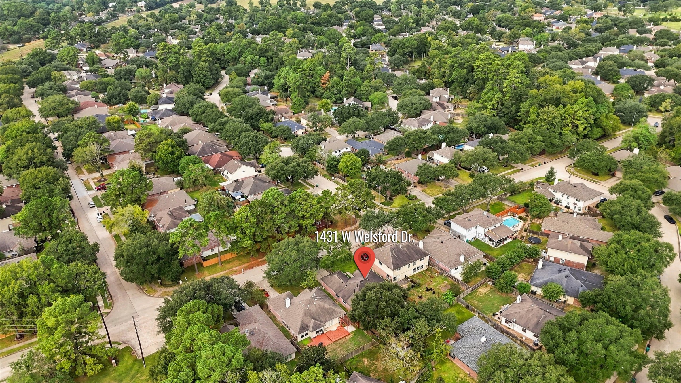 1431 W Welsford Drive, Spring, TX 77386