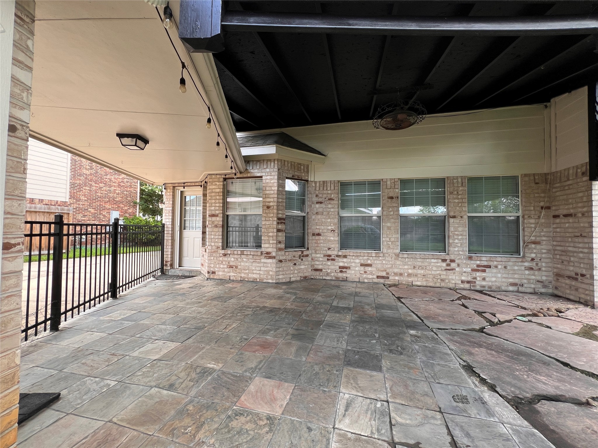 Experience outdoor living at its finest with a spacious back yard covered patio, perfect for entertaining or relaxing in comfort.