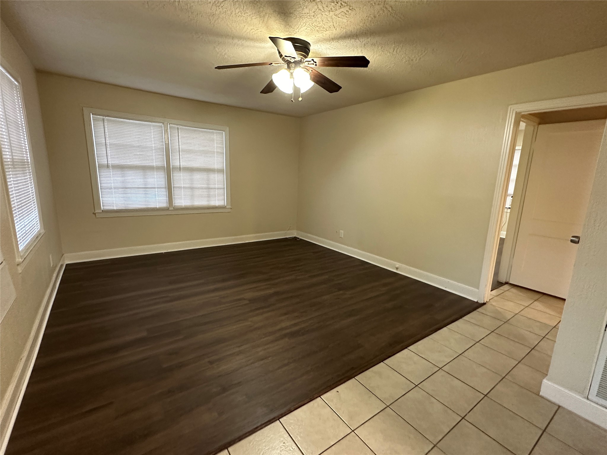 Unit B family room