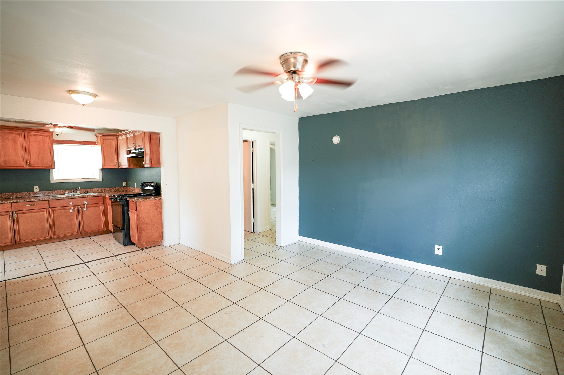 Living room upstairs unit
