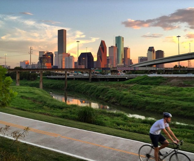 Miles and miles of hiking and biking trails hug the Bayou!