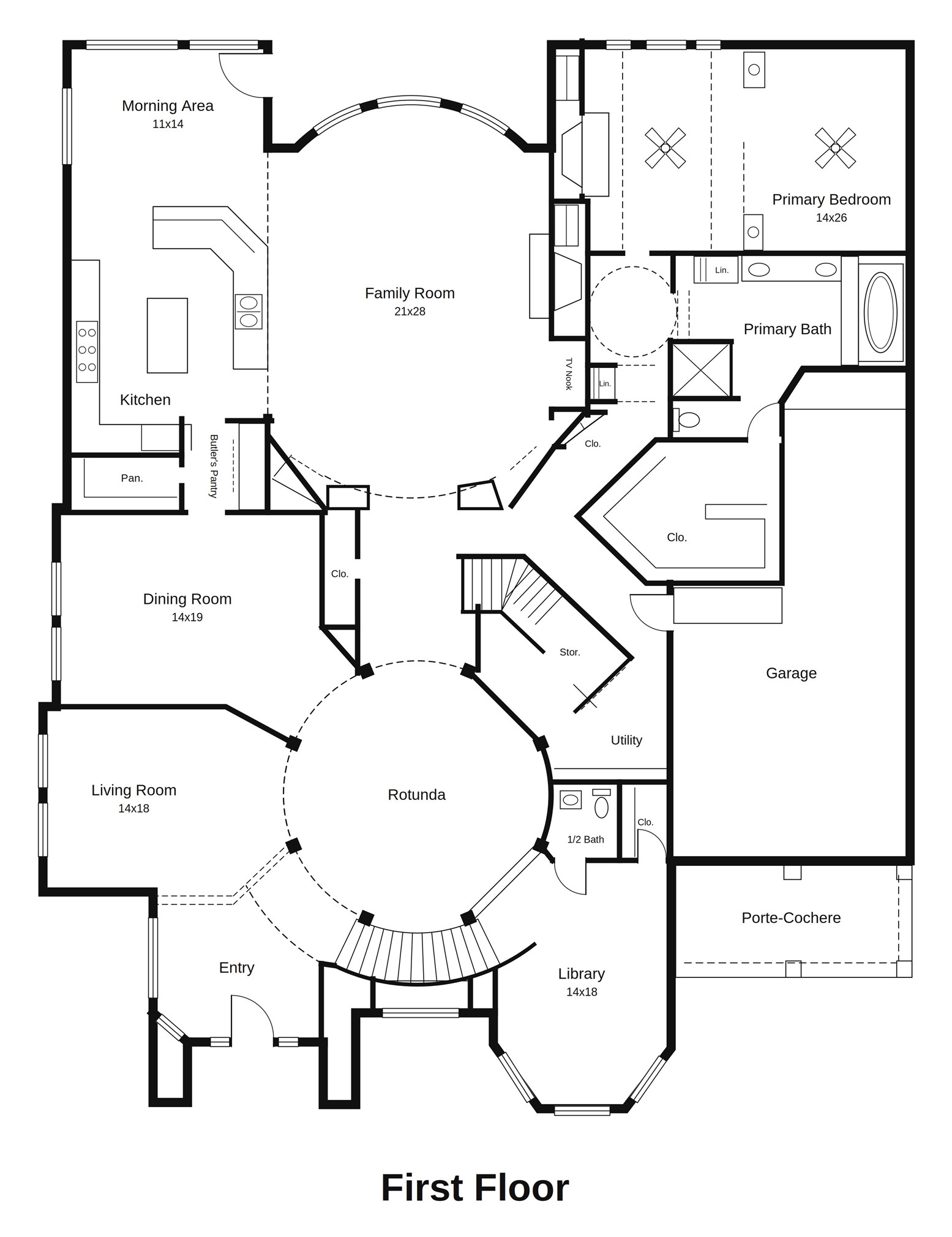 Great floorplan with an open kitchen, large rooms and plenty of storage!