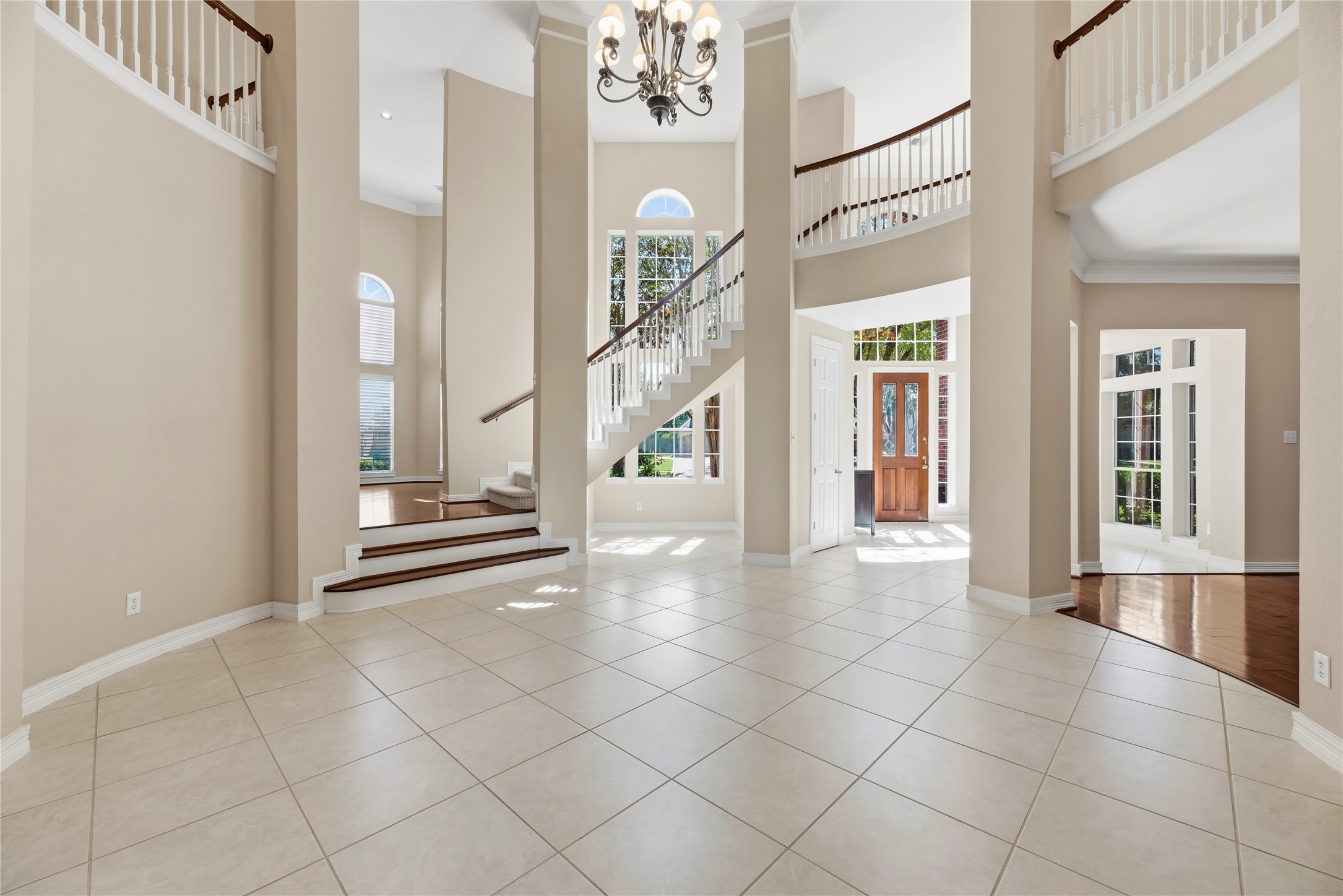 Large entryway.