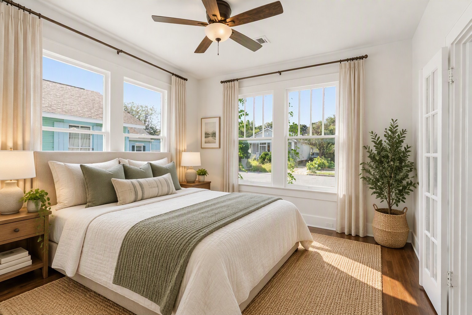 Virtually Staged Bedroom 1