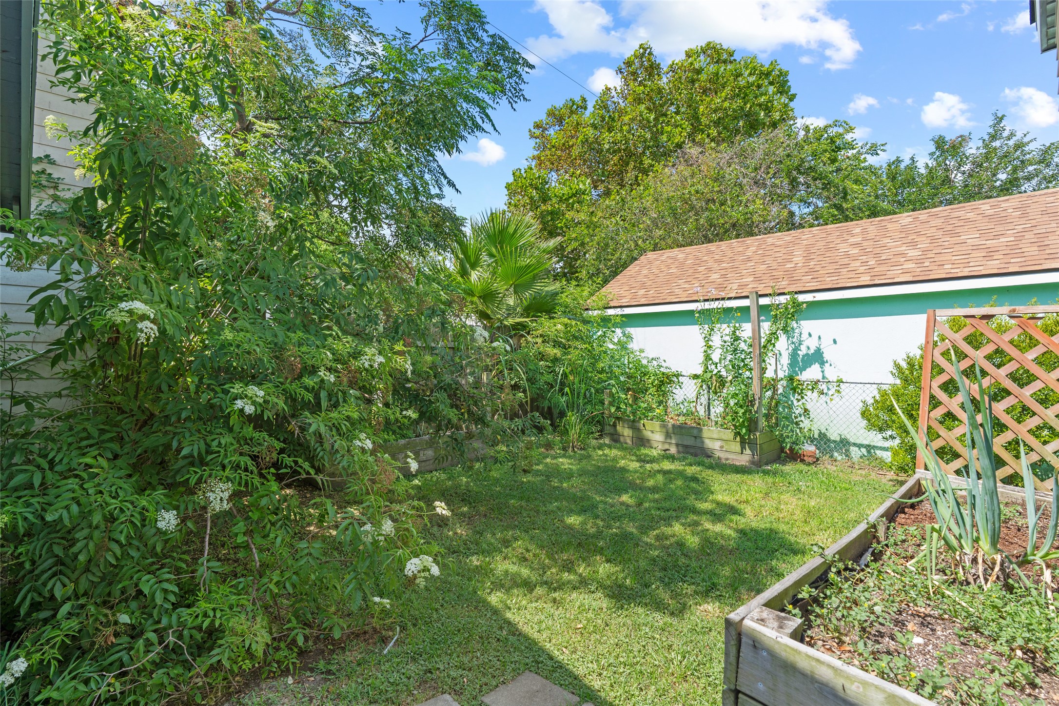 Fenced Backyard