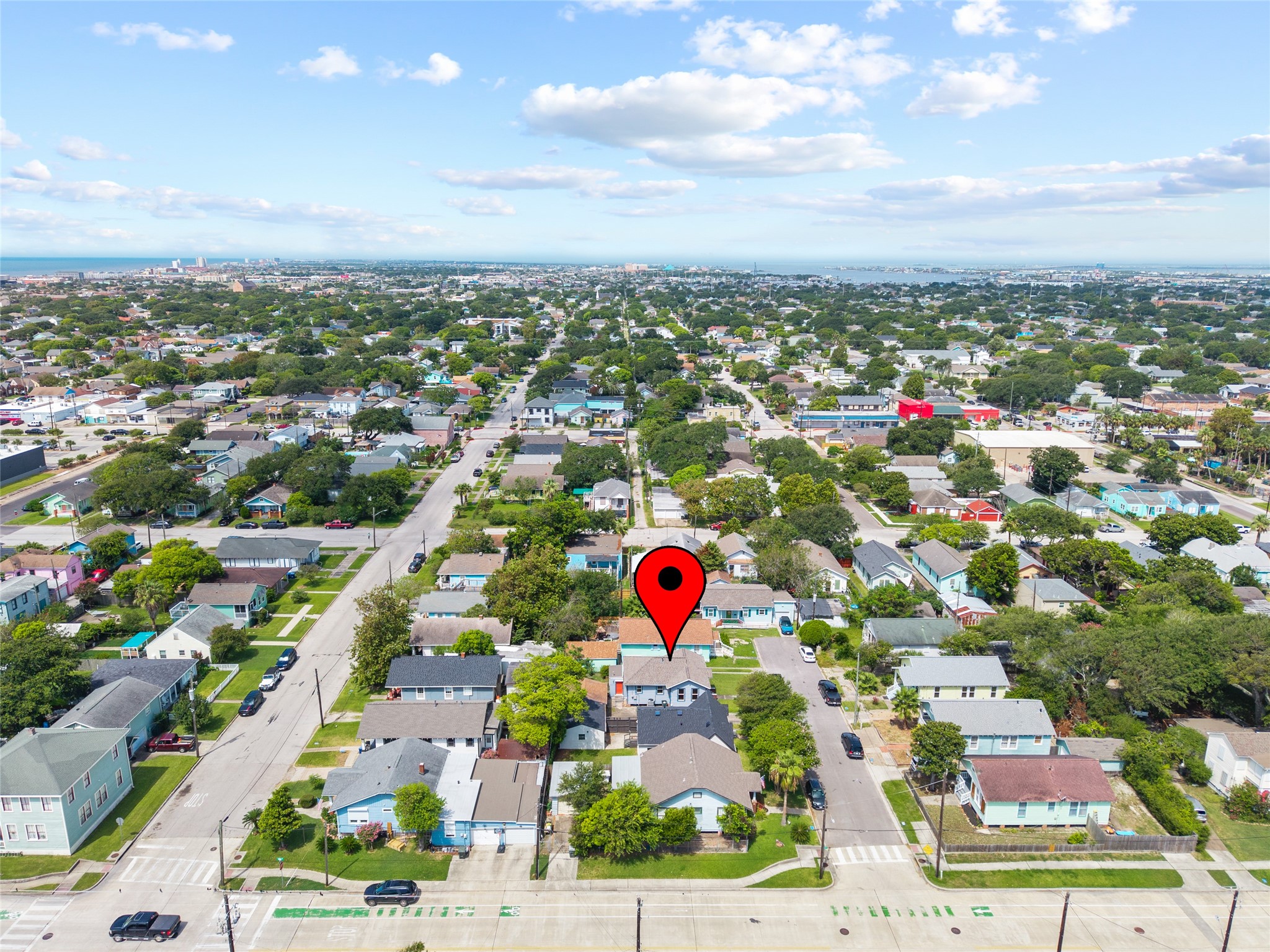 Aerial View Looking West