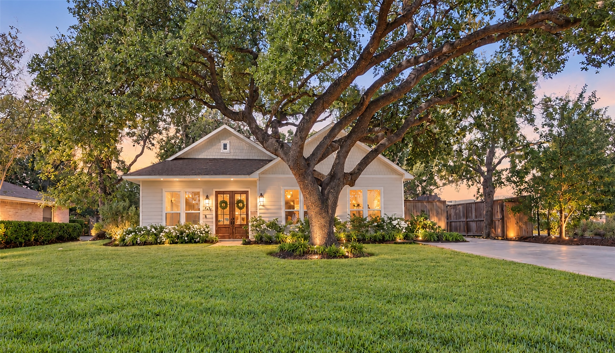This beautifully updated 4/3/2 offers bright, open living spaces, a gorgeous island kitchen, two primary suites, stylish finishes, custom built-ins and thoughtful updates from the front door to the back. Outside, enjoy a private patio & covered entertaining area, expansive gated driveway with detached garage and a lush fenced yard with a sprinkler system and towering trees. With room to breathe, updates that offer valuable peace of mind and an unbeatable location, you'll love calling this place home. This beautifully updated 4/3/2 offers bright, open living spaces, a gorgeous island kitchen, two primary suites, stylish finishes, custom built-ins and thoughtful updates from the front door to the back. Outside, enjoy a private patio & covered entertaining area, expansive gated driveway with detached garage and a lush fenced yard with a sprinkler system and towering trees. With room to breathe, updates that offer valuable peace of mind and an unbeatable location, you'll love calling this place home.