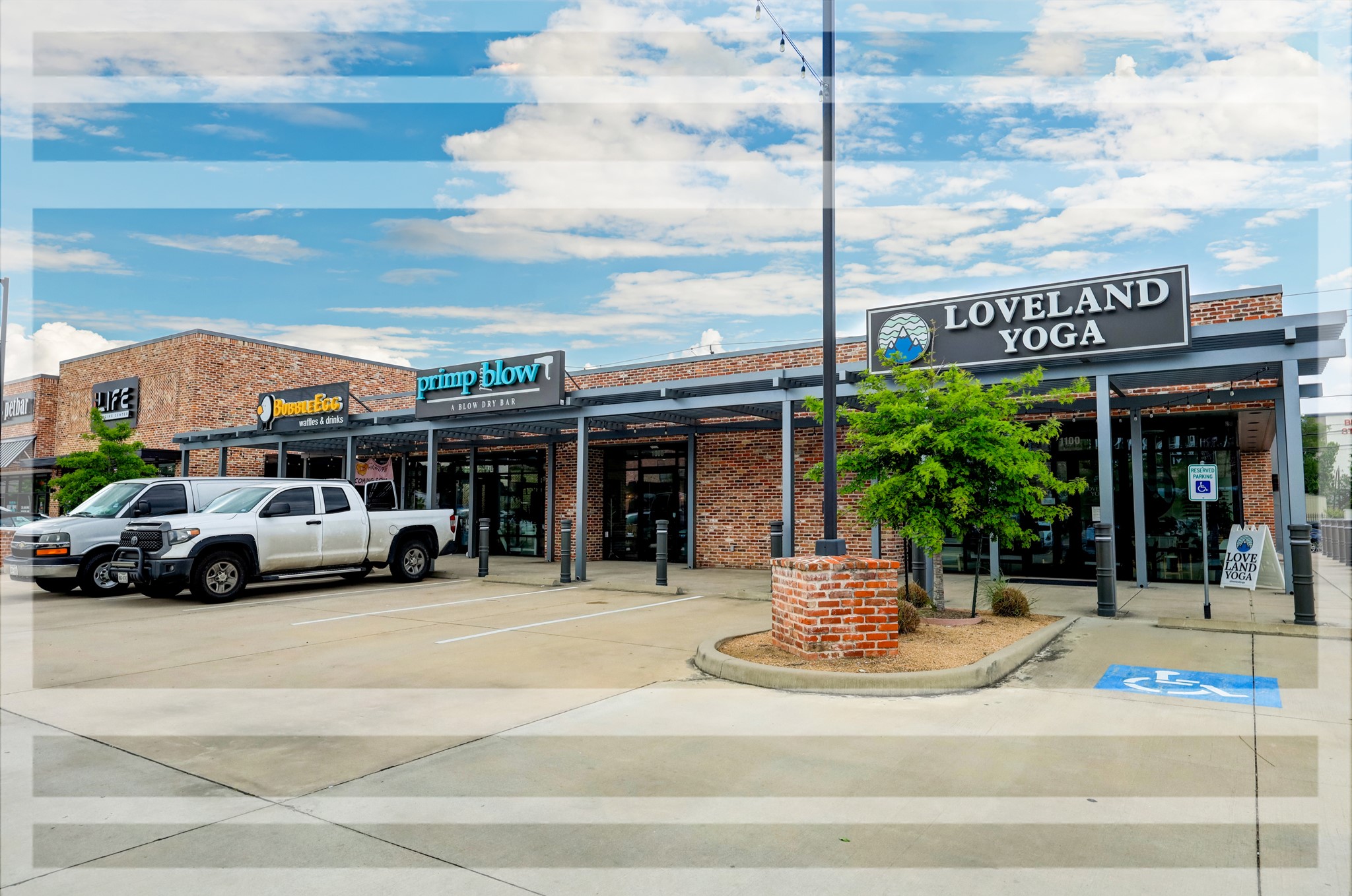 Love living so close to some of the area's hot spots, many you can walk to, like Loveland Yoga!