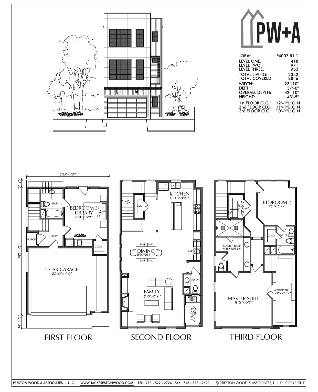 3 bedroom floor plan